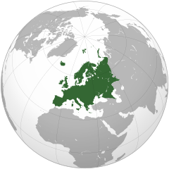 werelddeel europa