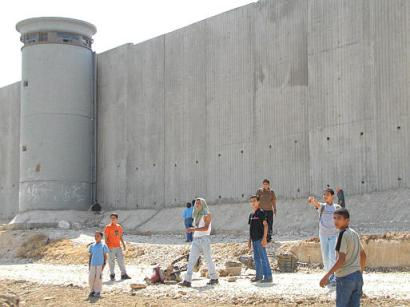 Muur in Israël